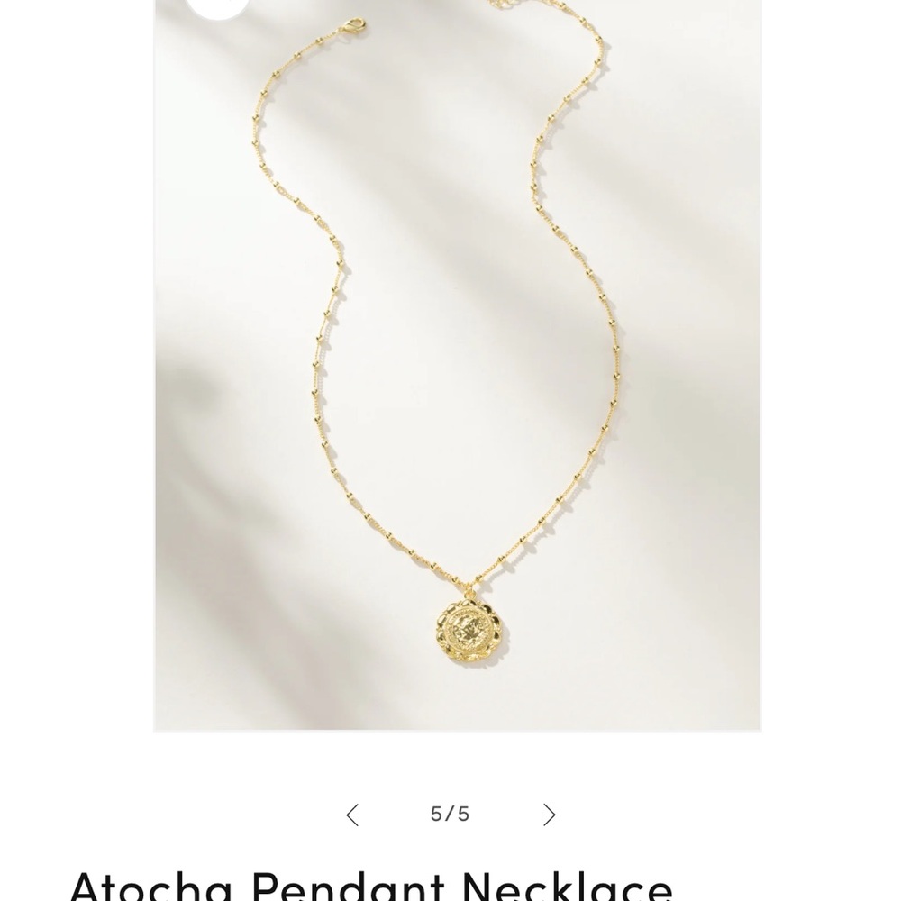 Atocha Pendant Necklace